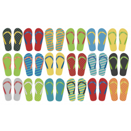 CreaPlaya, papuci de plajă personalizați - AP809533, multicolor