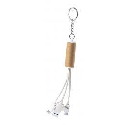 Feildin, Breloc cu cablu de incărcare USB - AP722528, natural