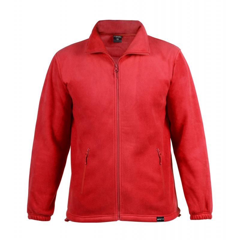 Diston, Jachetă fleece RPET - AP722383-05_XL, roșu