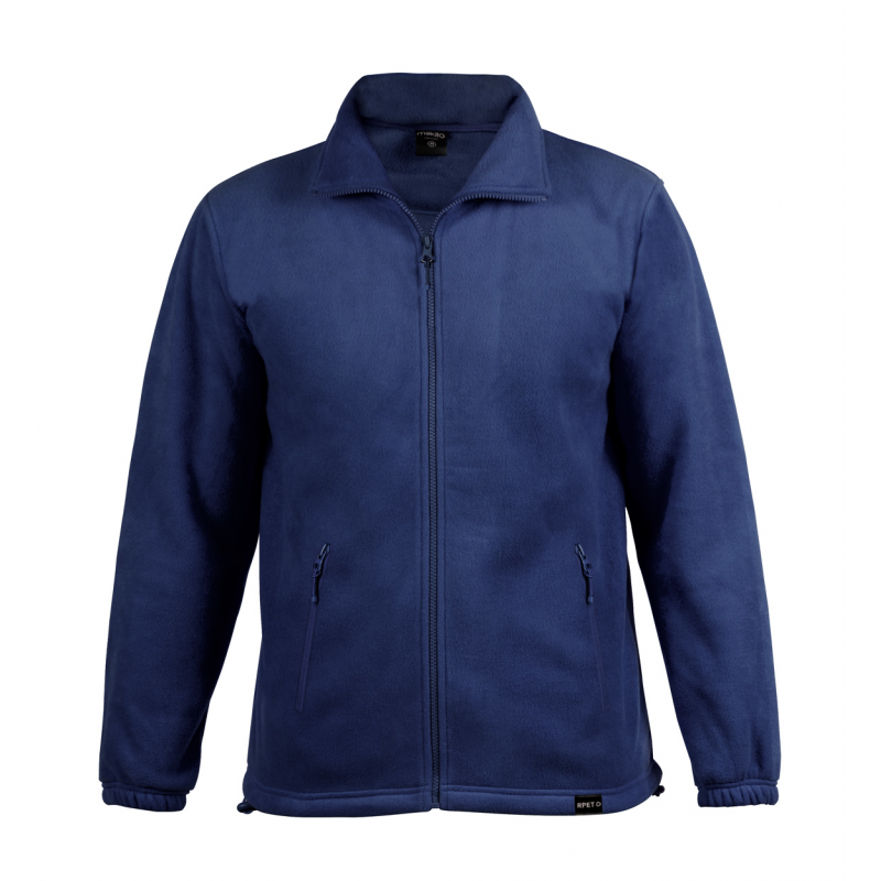 Diston, Jachetă fleece RPET - AP722383-06A_XXL, albastru închis