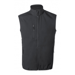 Jandro, Vestă softshell RPET - AP722394-10_L, negru