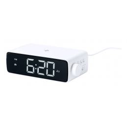 Fabirt, alarm clock wireless charger - AP722419, alb