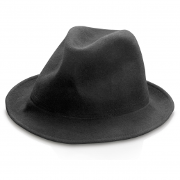 Boccaccio, hat - AP731582-10_58CM, negru