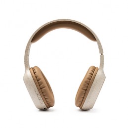 NORBY. Wireless headphones in wheat fibre - HP3035, BEIGE