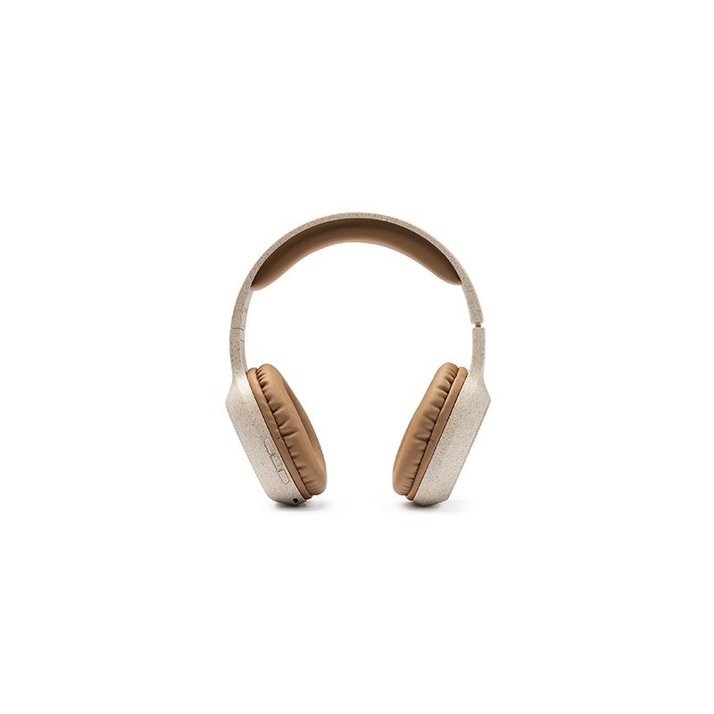 NORBY. Wireless headphones in wheat fibre - HP3035, BEIGE