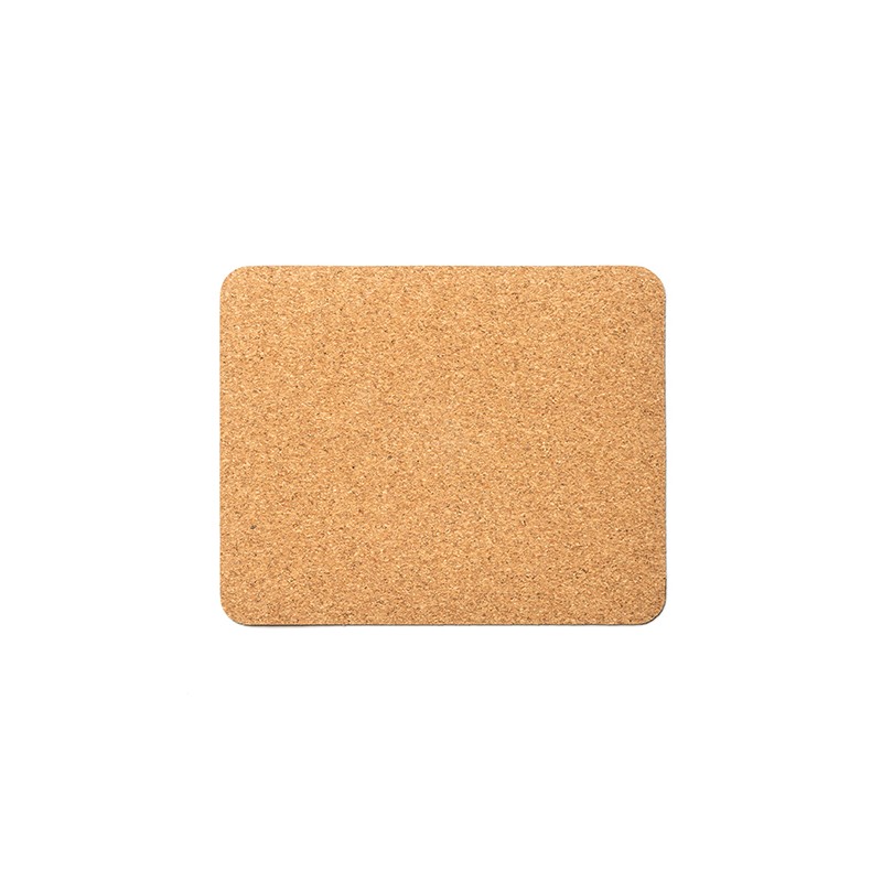 LEBAK. Mouse pad with natural cork surface and non-slip base - AL2993, BEIGE