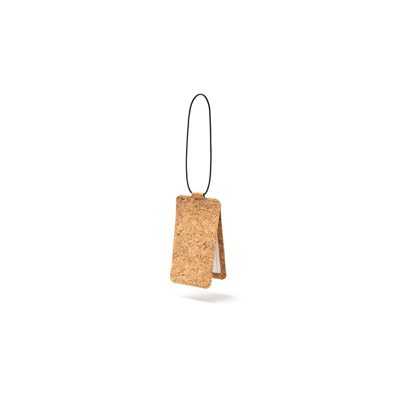 PETRA. Cork suitcase tag - TA8206, BEIGE