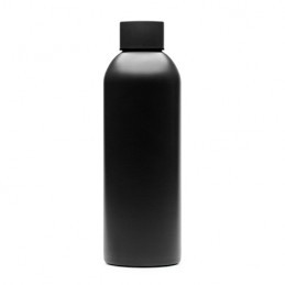 MAGUN. Bidon 800 ml 304 stainless steel bottle in solid finish - BI4144, BLACK