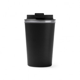 OKELE. Double wall insulated tumbler in 304 stainless steel 450 ml - VA4134, BLACK