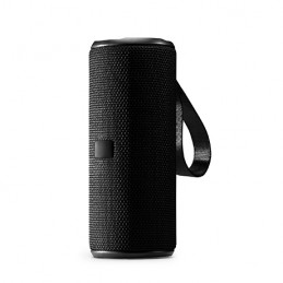 UMEK. Design wireless speaker in a premium fabric finish - BS3196, BLACK