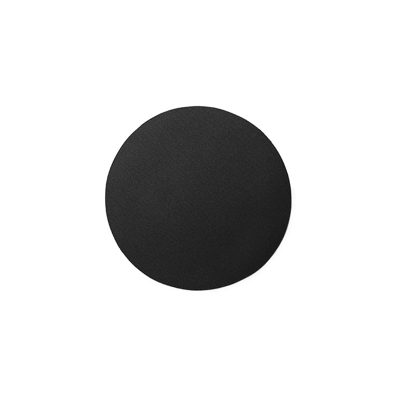 YUBA. Round mouse pad - AL2997, BLACK