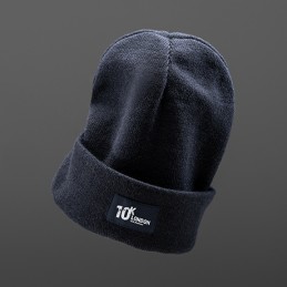 BULNES. Beanie hat in double-layer polyester - GR6997, BLACK