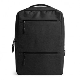 NARVIK. Backpack made of 300D polyester - MO7177, BLACK