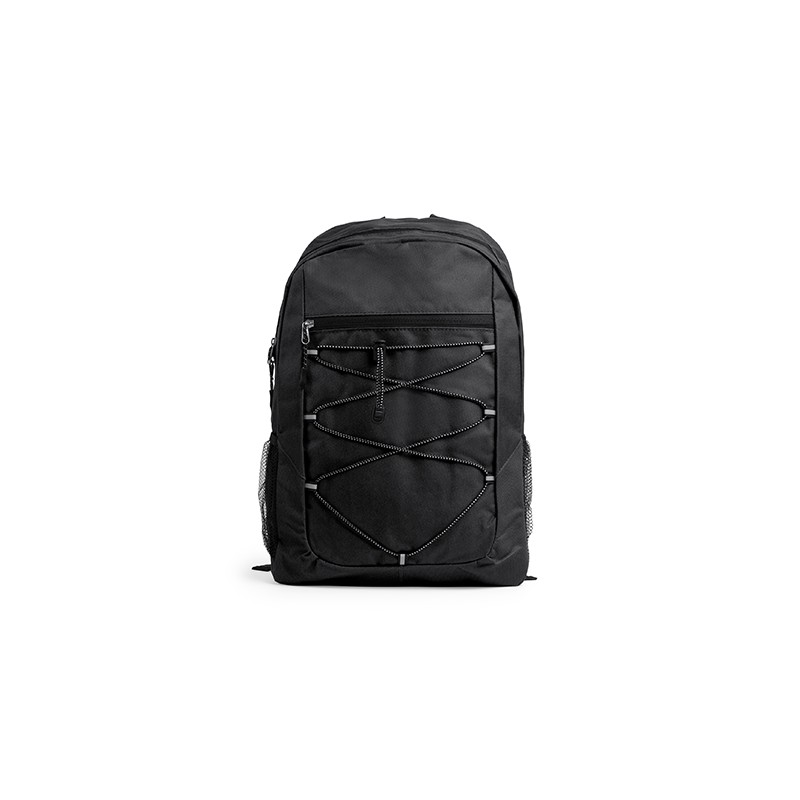 MISURI. Sports backpack in 600D polyester - MO7181, BLACK