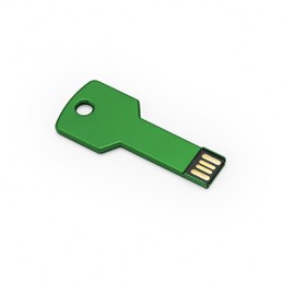 CYLON. Memorie USB 2.0 (16GB). Prezentare în cutie metalică cu fereastră. - US4187, FERN GREEN