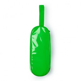RIGAX. Sandwich bag in colour PVC with zip fastening - FI4131, FERN GREEN