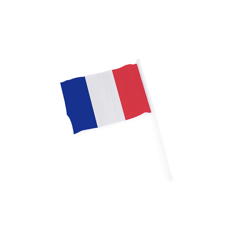 CELEB. Small flag with stick in different colours and country banners - PF3103, FRANCE