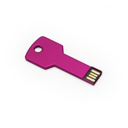 CYLON. Memorie USB 2.0 (16GB). Prezentare în cutie metalică cu fereastră. - US4187, FUCHSIA