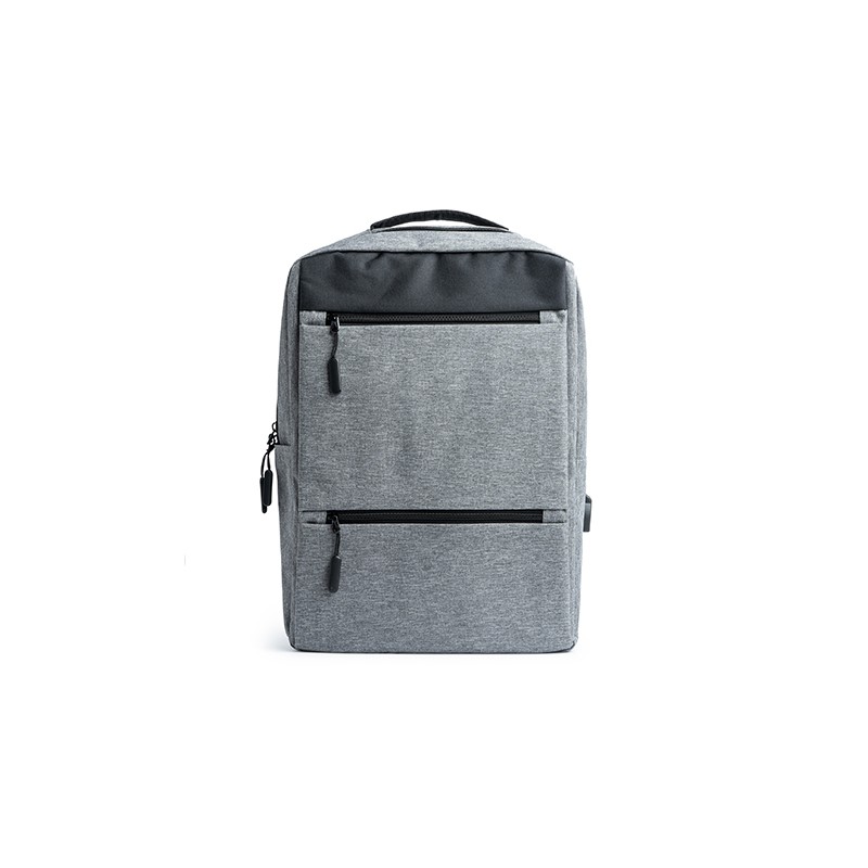 NARVIK. Backpack made of 300D polyester - MO7177, HEATHER GREY