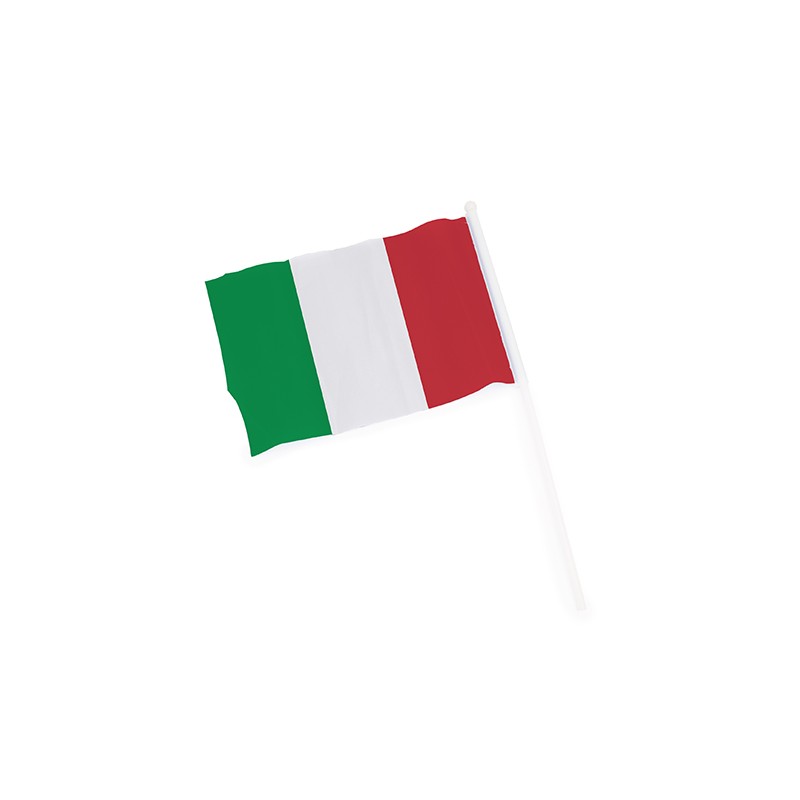 CELEB. Small flag with stick in different colours and country banners - PF3103, ITALY