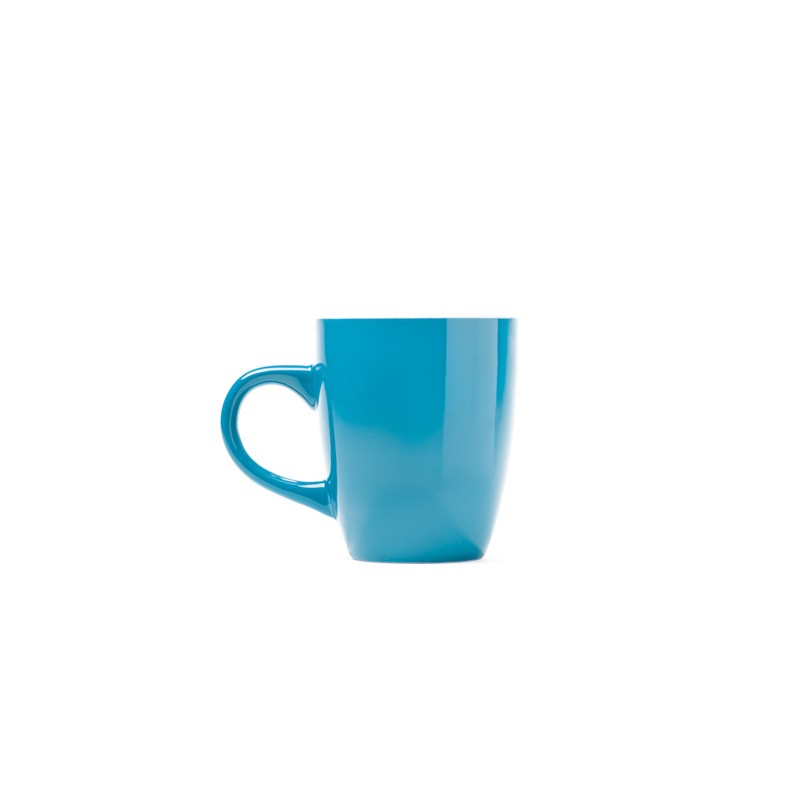 NOLO. Ceramic mug in colour glaze - TZ4009, LIGHT ROYAL