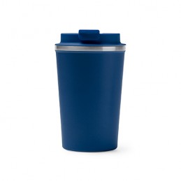 OKELE. Double wall insulated tumbler in 304 stainless steel 450 ml- VA4134, NAVY BLUE