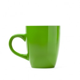 NOLO. Ceramic mug in colour glaze - TZ4009, OASIS GREEN