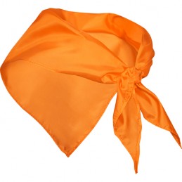 FESTERO. Unisex scarf in triangular shape used as an accessory in both male and female clothing - PN9003, ORANGE