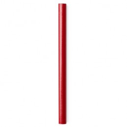 VETA. Oval-shaped carpenter pencil for easy marking - LA8088, RED