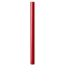 VETA. Oval-shaped carpenter pencil for easy marking - LA8088, RED