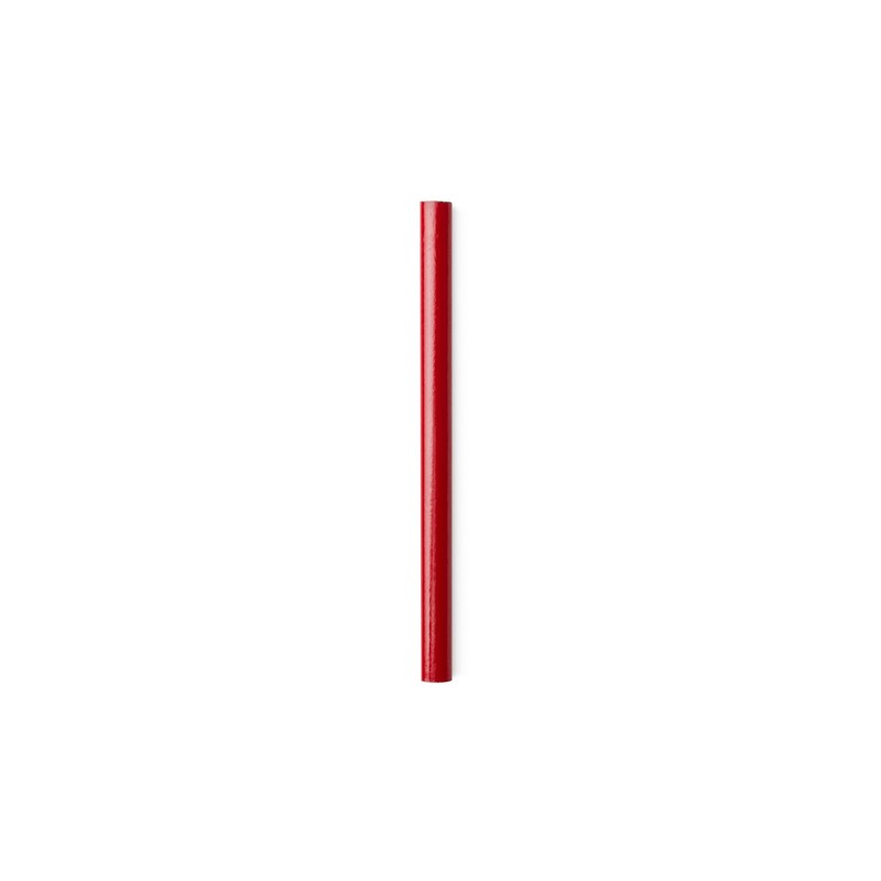 VETA. Oval-shaped carpenter pencil for easy marking - LA8088, RED