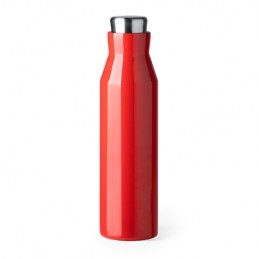 TORKE. Double wall thermos bottle in 304 stainless steel - BI4139, RED