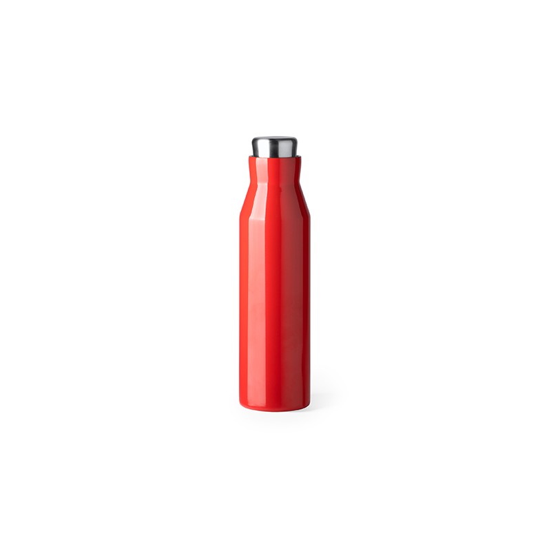 TORKE. Double wall thermos bottle in 304 stainless steel - BI4139, RED