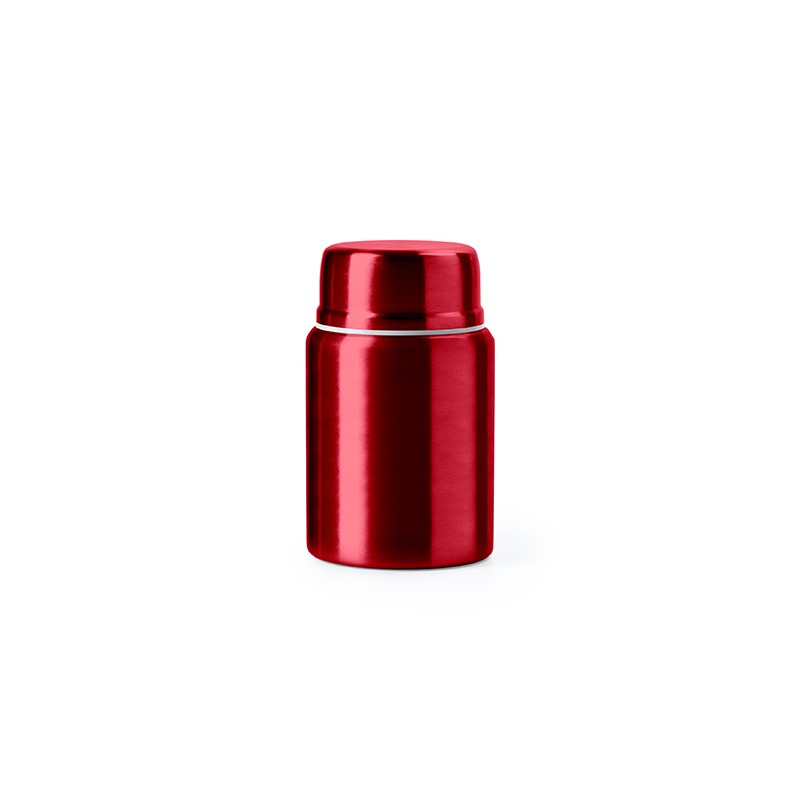 DANGO. Double wall thermos container in 304 stainless steel, perfect for your food - TE4135, RED