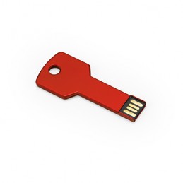 CYLON. 2 -Memorie USB 2.0 (16GB). Prezentare în cutie metalică cu fereastră. US4187, RED