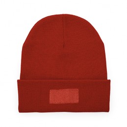 BULNES. Beanie hat in double-layer polyester - GR6997, RED
