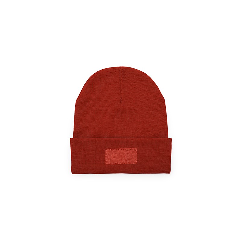 BULNES. Beanie hat in double-layer polyester - GR6997, RED