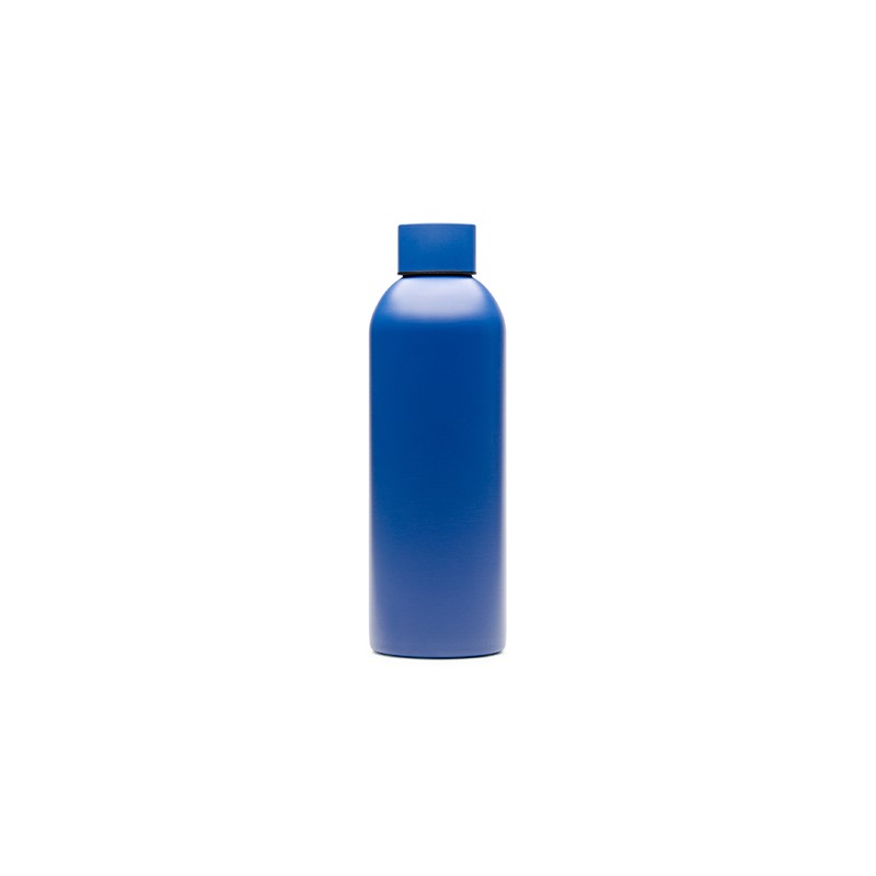 MAGUN. Bidon 800 ml 304 stainless steel bottle in solid finish - BI4144, ROYAL BLUE
