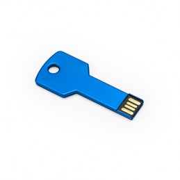 CYLON. Memorie USB 2.0 (16GB). Prezentare în cutie metalică cu fereastră. - US4187, ROYAL BLUE