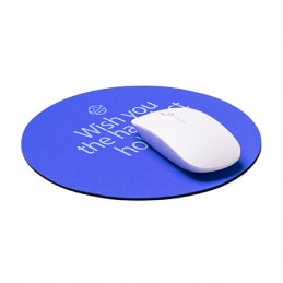 YUBA. Round mouse pad - AL2997, ROYAL BLUE