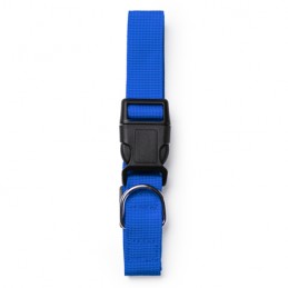 KORAT. Adjustable collar for pets in resistant and soft polyester - AN1021, ROYAL BLUE