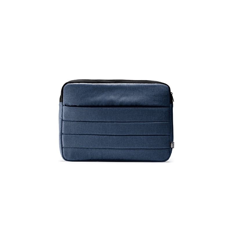 KEBAL. Padded case for 15'' laptops made of RPET 300D polyester - FU7566, ROYAL BLUE