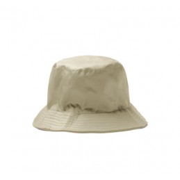FROSTY. Reversible bucket hat in nylon and fleece lining - GR6998, SAND