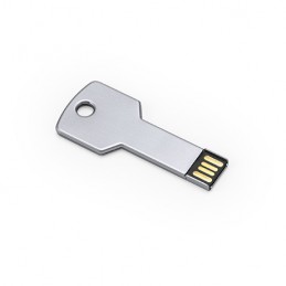 CYLON. Memorie USB 2.0 (16GB). Prezentare în cutie metalică cu fereastră. - US4187, SILVER