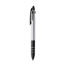 SANDUR. Retractable 3-ink ball pen - BL8098, SILVER