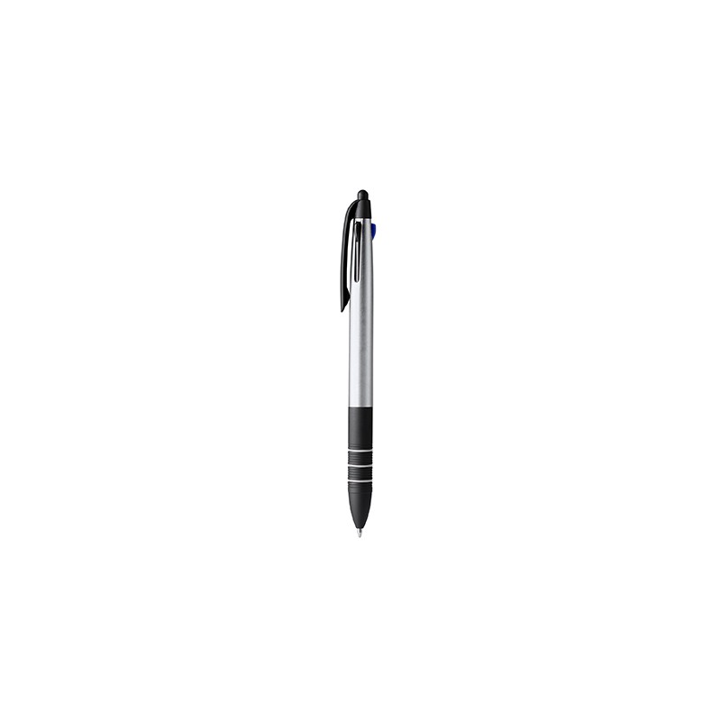SANDUR. Retractable 3-ink ball pen - BL8098, SILVER