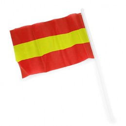 CELEB. Small flag with stick in different colours and country banners - PF3103, SPAIN