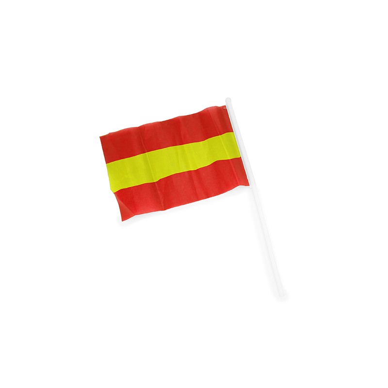 CELEB. Small flag with stick in different colours and country banners - PF3103, SPAIN