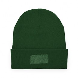 BULNES. Beanie hat in double-layer polyester - GR6997, VERDE OSCURO