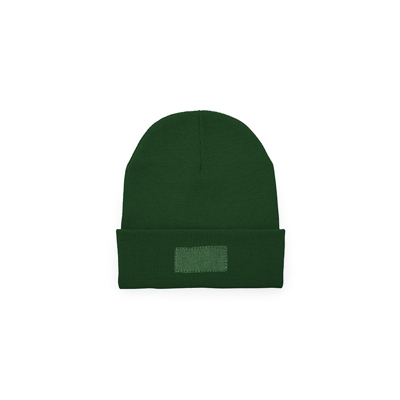 BULNES. Beanie hat in double-layer polyester - GR6997, VERDE OSCURO